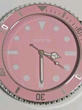 Invicta Pro Diver 12" Wall Clock, Pink (70048)